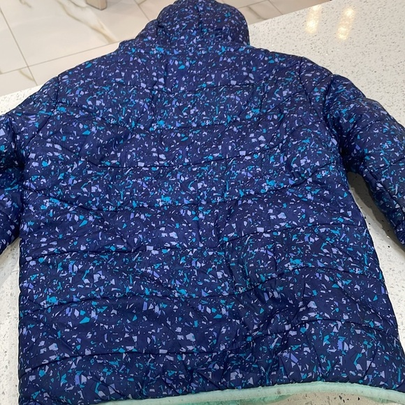 Eddie Bauer Kids Reversible Plush Hoodie Jacket size 10/12 - Picture 10 of 10